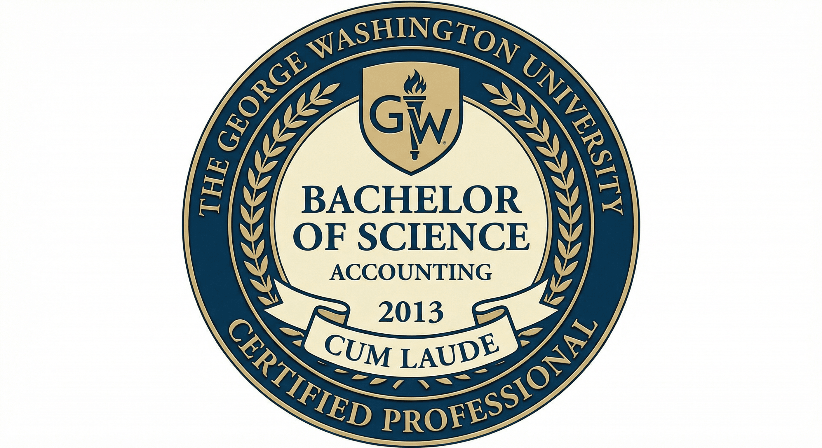 GWU Bachelor of Science in Accounting - Cum Laude 2013